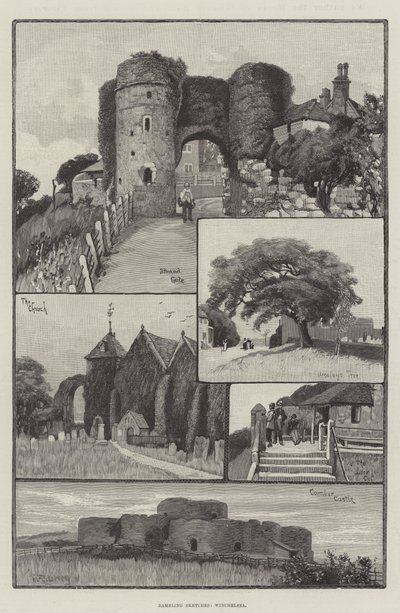 Rambling Sketches, Winchelsea by William Rainey
